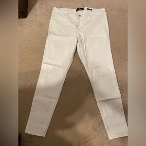 Hollister White Jeans 15L